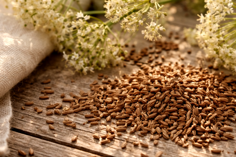 plant caraway seeds CARAWAY OIL – Lebermuth